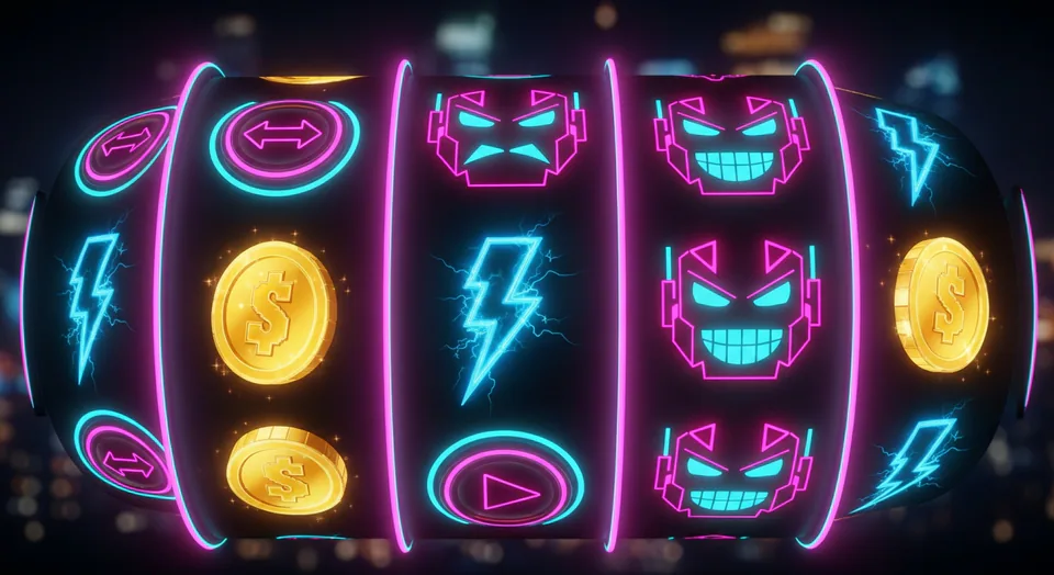 A Neon Tekercsei játék borítóképe.